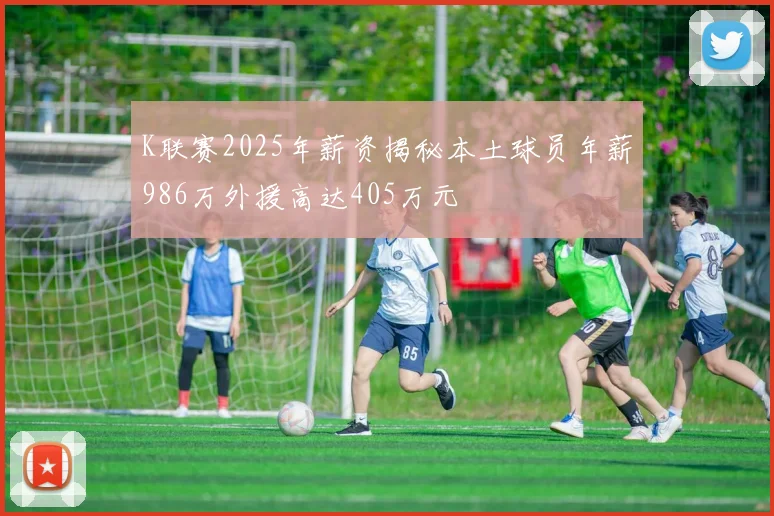K联赛2025年薪资揭秘本土球员年薪986万外援高达405万元